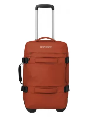 Táska TRAVELITE BOLONIA WHEELED DUFFLE NARANCS
