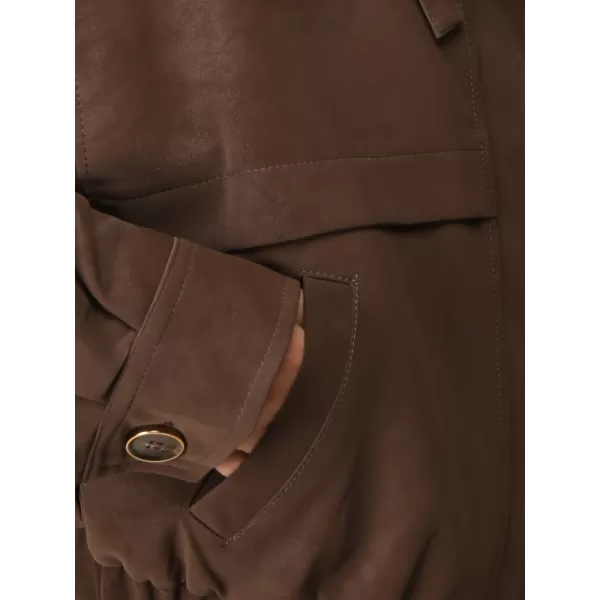  Női kabát DSTREET TY5694 BARNA 