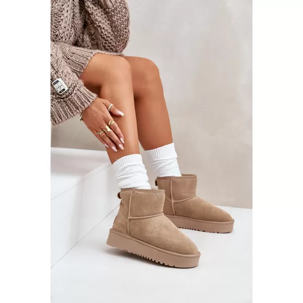  Női hóemberek BOTO NN605 KHAKI 