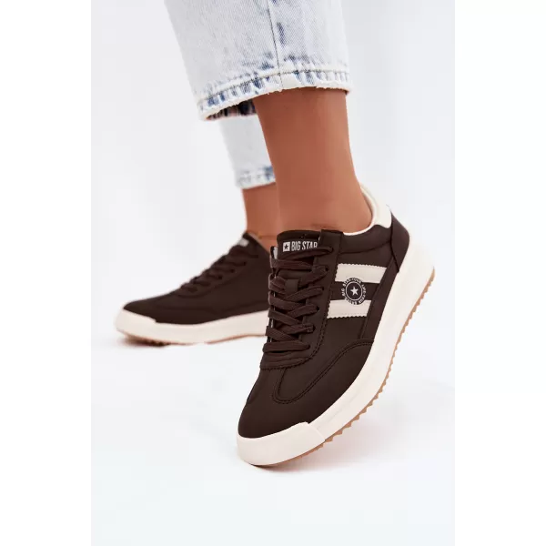  Női tornacipő BIG STAR SHOES UU274024 BARNA/BÉZS 