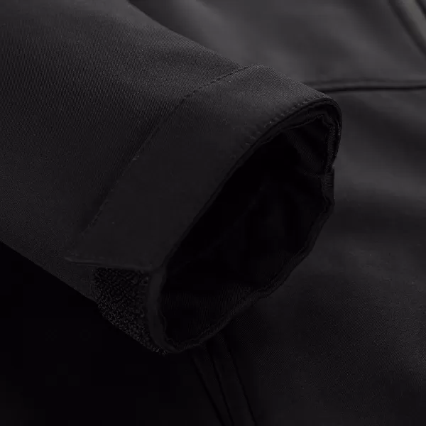 Női meleg softshell kabát ALPINE PRO IBORA 2 FEKETE 
