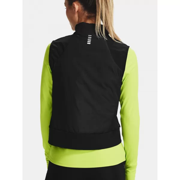  Női mellény UNDER ARMOUR CG REACTOR RUN STORM VEST 1355811-001 FEKETE 