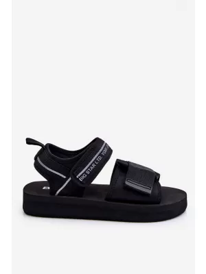 Női szandál BIG STAR SHOES LL274784 FEKETE