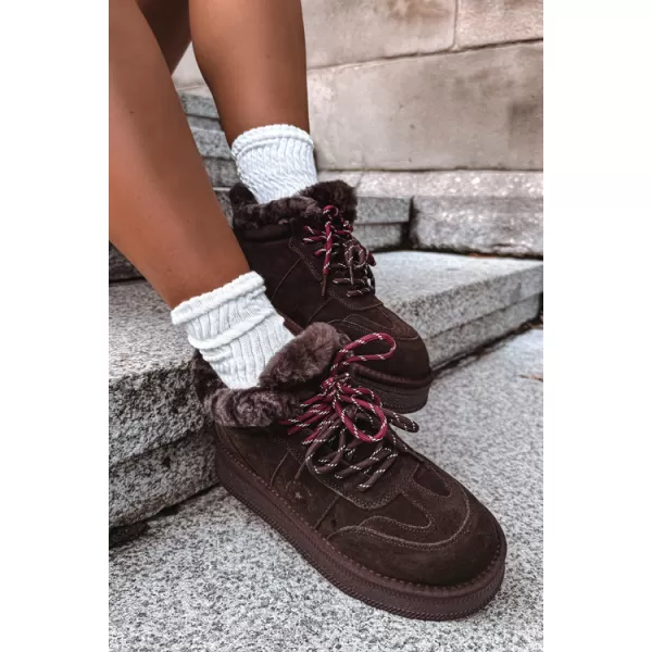  Női hóemberek BIG STAR SHOES UU274312 CSOKOLÁDÉ 