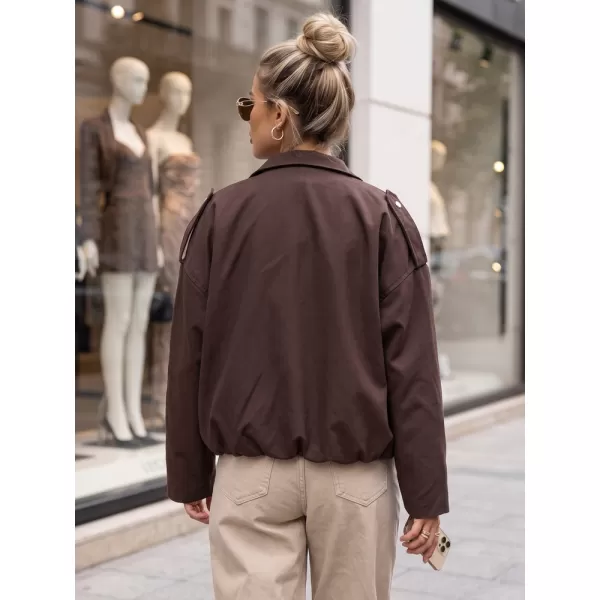 Női kabát DSTREET TY6089 BARNA 