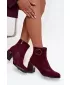 Női bokacsizma ARTIKER 57C0016 BORDO