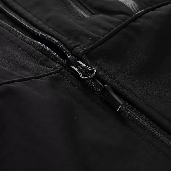  Férfi softshell kabát ALPINE PRO GEDER FEKETE 