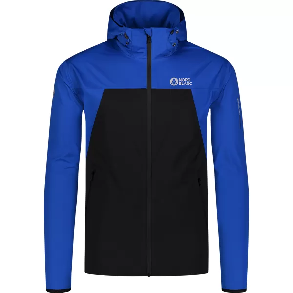  Férfi vízálló softshell kabát NORDBLANC EXPEDITIOUS NBSSM8323 KÉK 