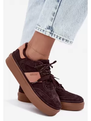 Női tornacipő BIG STAR SHOES UU274770 BARNA/BÉZS ÁRNYÉKOK