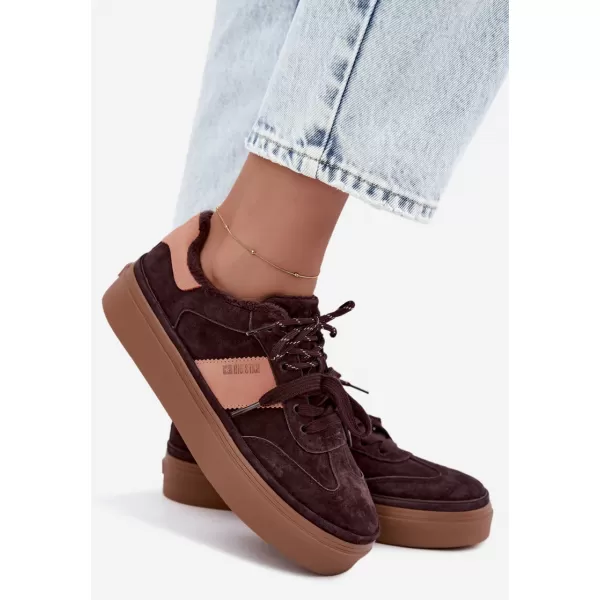  Női tornacipő BIG STAR SHOES UU274770 BARNA/BÉZS ÁRNYÉKOK 