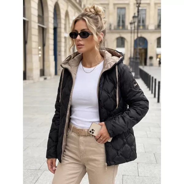  Női kabát DSTREET TY5886 FEKETE 