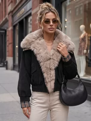 Női kabát DSTREET TY5842 FEKETE