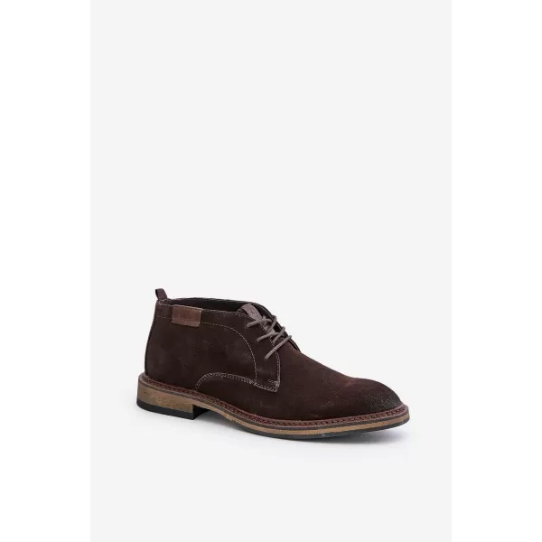 Férfi cipők BIG STAR SHOES OO174145 BARNA/BÉZS 