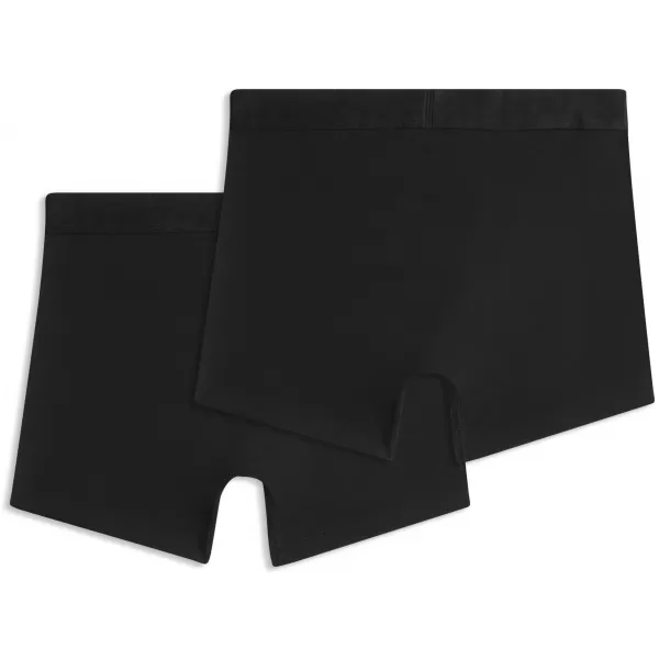  Férfi boxerek PUMA MEN SHINE ELASTIC BOXERS 2P 94780602 FEKETE 