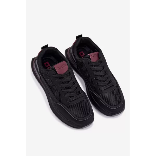  Férfi cipők BIG STAR SHOES TT174317 FEKETE 