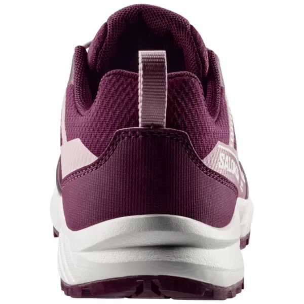  Gyerekcipők SALOMON OUTSCAPE WATERPROOF L49212600 TÉLI VIRÁGZÁS/HAJNAL RÓZSASZÍN/FEHÉR 