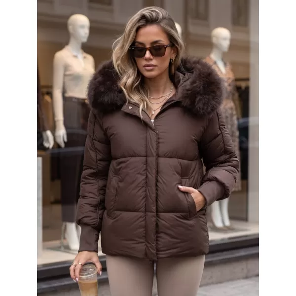  Női kabát DSTREET TY6004 BARNA 