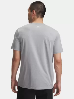 Férfi póló UNDER ARMOUR UA SPORTSTYLE LOGO UPDATE SS 1382911-037 SZÜRKE