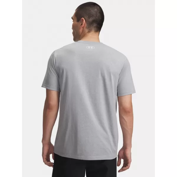  Férfi póló UNDER ARMOUR UA SPORTSTYLE LOGO UPDATE SS 1382911-037 SZÜRKE 