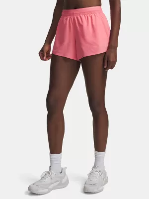 Női rövidnadrág UNDER ARMOUR VANISH WOVEN 3IN SHORTS 6009965-600 RÓZSASZÍN