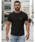 Férfi póló DSTREET NX0137R-BK FEKETE