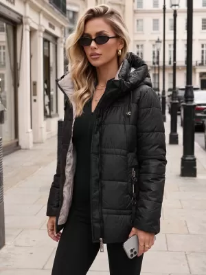 Női kabát DSTREET TY5950 FEKETE