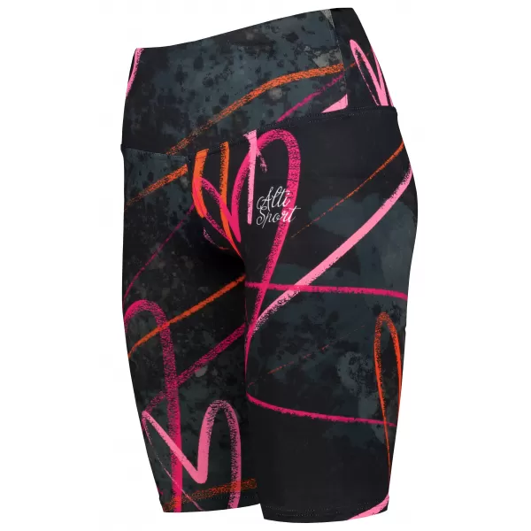  Női prémium térdig érő leggings (új méretek) ALTISPORT VOJ/ALW082LEG06 FEKETE 