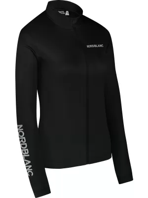 Női kerékpáros mez NORDBLANC VELOFLOW NBSLF8105 FEKETE