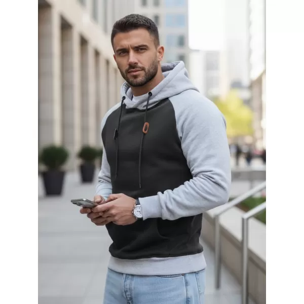  Férfi pulóver DSTREET BX5935 FEKETE 