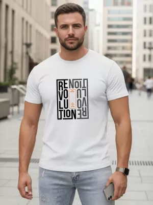 Férfi póló DSTREET NX0143R-WH FEHÉR