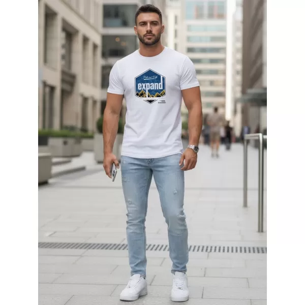  Férfi póló DSTREET NX5004R-WH FEHÉR 