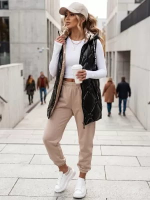 Női mellény DSTREET TY5904 FEKETE