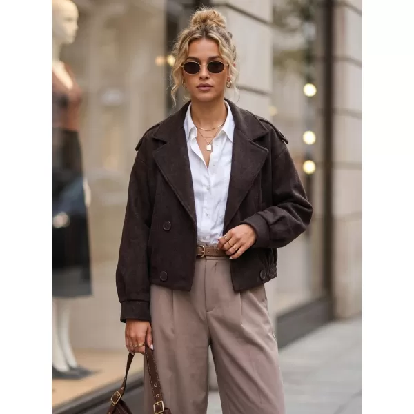  Női kabát DSTREET TY6026 BARNA 