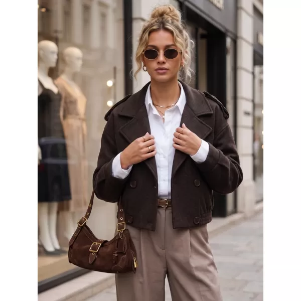 Női kabát DSTREET TY6026 BARNA 