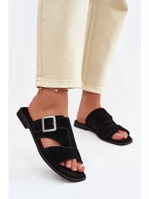 Női papucs BIG STAR SHOES TT274477 FEKETE