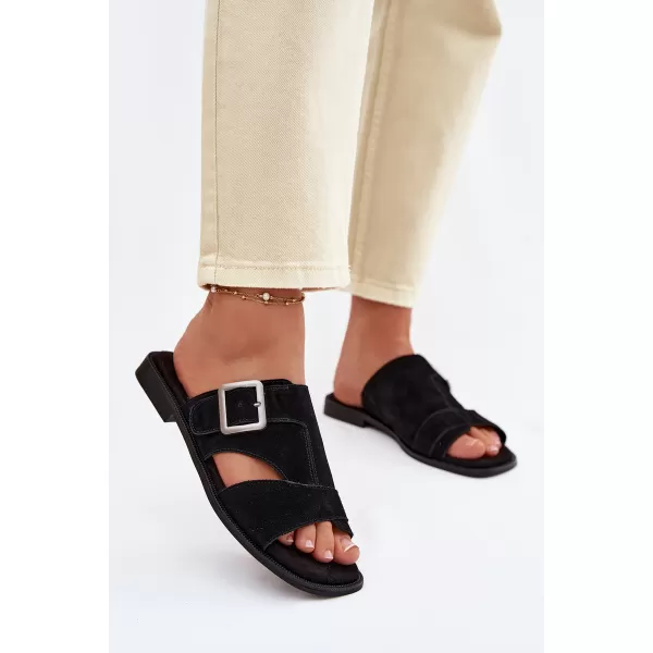  Női papucs BIG STAR SHOES TT274477 FEKETE 