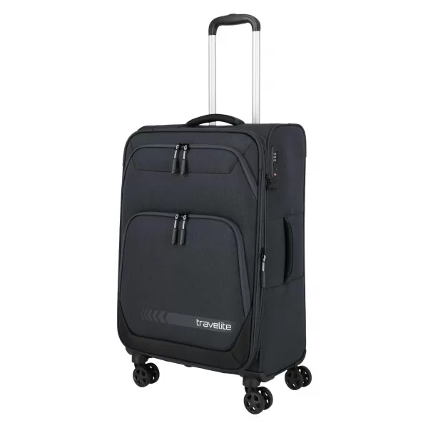  Bőrönd TRAVELITE Kick Off 4w M exp ANTRACIT 