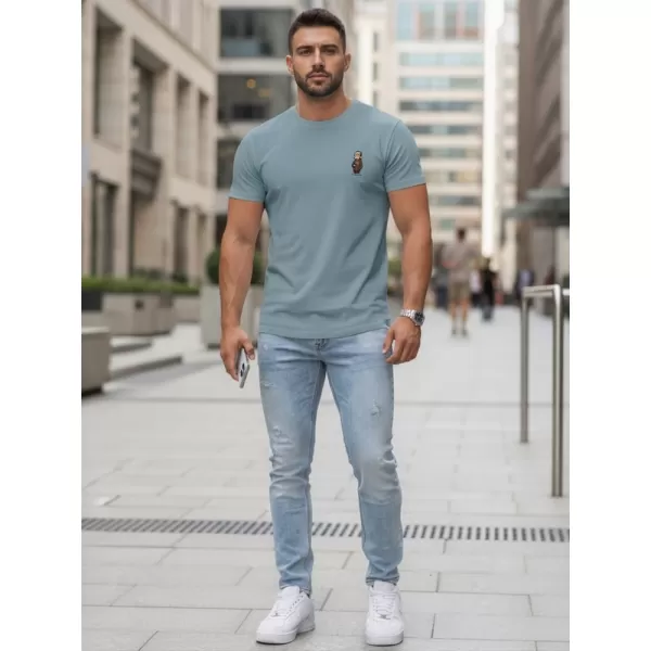  Férfi póló DSTREET NX5101R-SB KÉK 