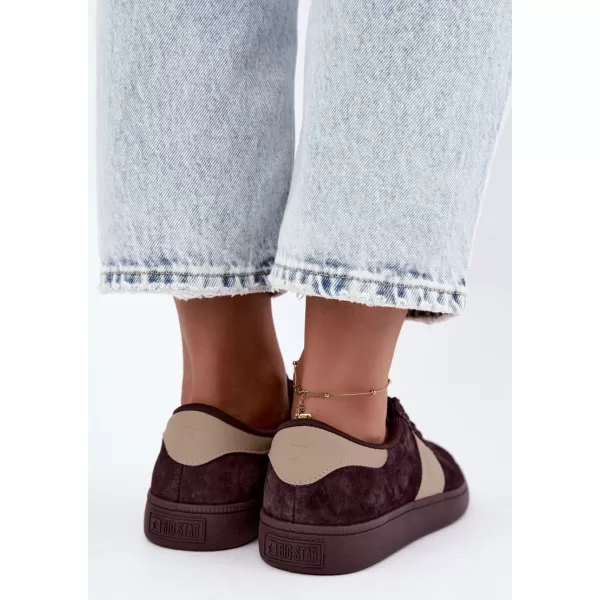  Női tornacipő BIG STAR SHOES UU274438 BARNA/BÉZS ÁRNYÉKOK 