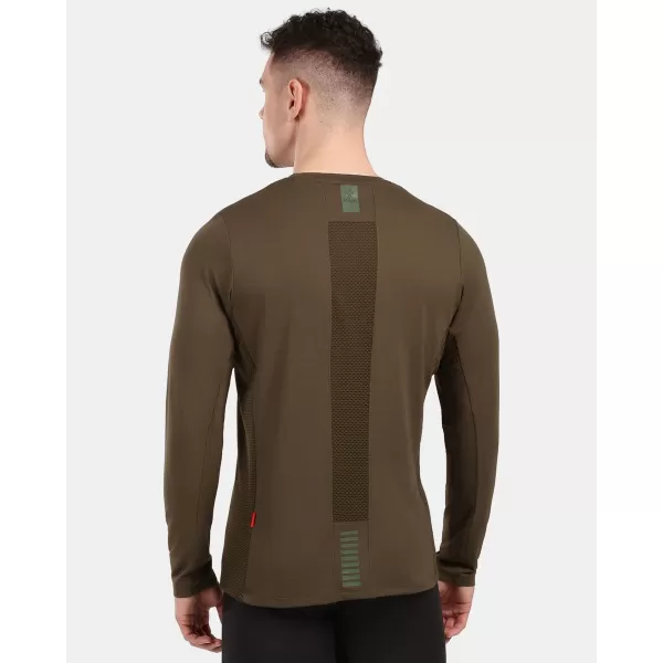  Férfi funkcionális póló KILPI SPOLETO-M 1M0309KI KHAKI 