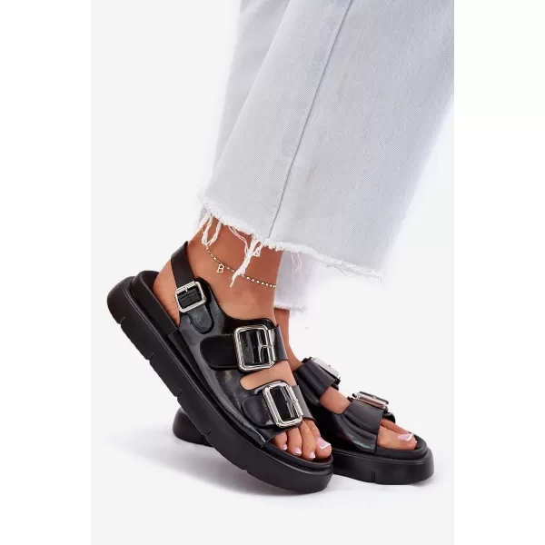  Női szandál BIG STAR SHOES RR274662 FEKETE 