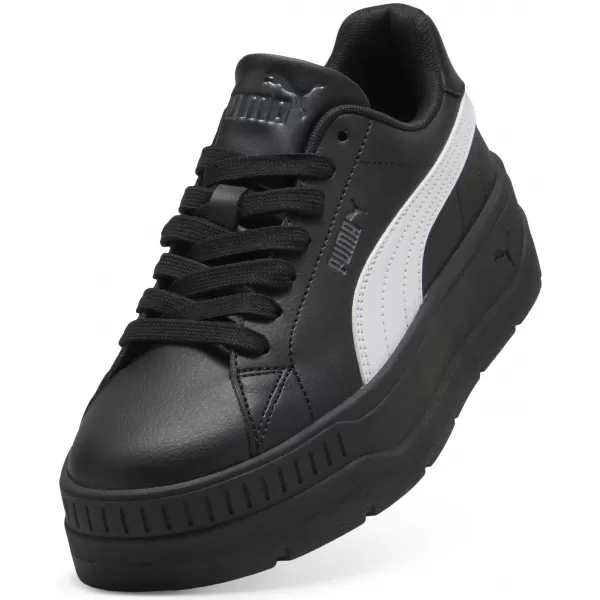  Női cipők PUMA KARMEN CLASSIC 40718704 PUMA FEKETE/PUMA FEHÉR/ERŐS SZÜRKE 