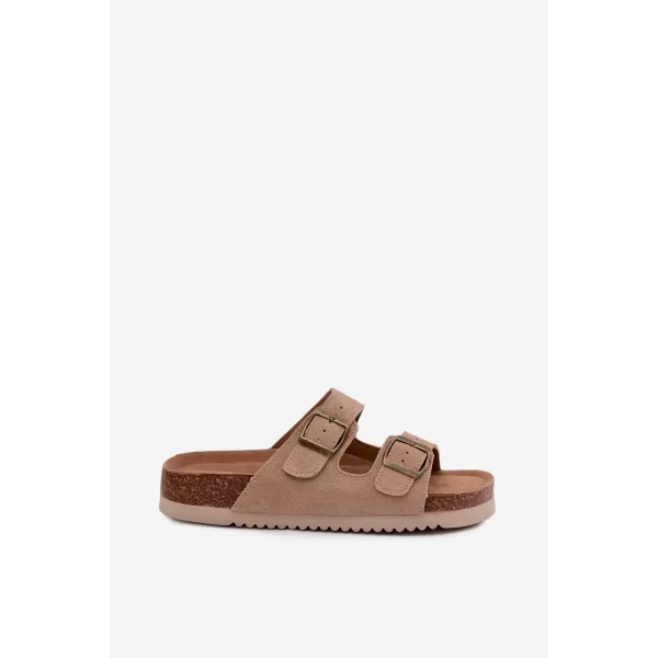  Női papucs BOTO 2832 KHAKI 