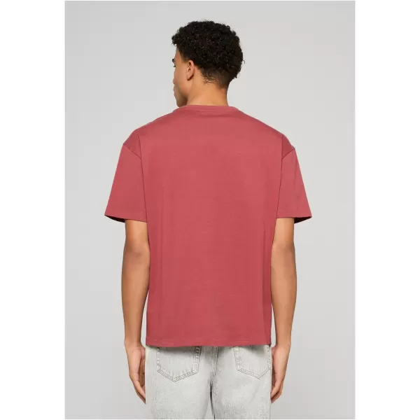  Férfi póló URBAN CLASSICS TB8012-22403 SÜLT ALMA PIROS 