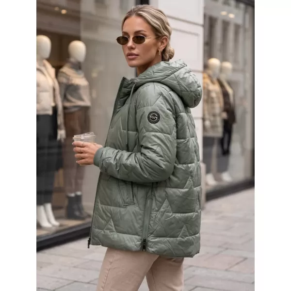  Női kabát DSTREET TY5802 ZÖLD 