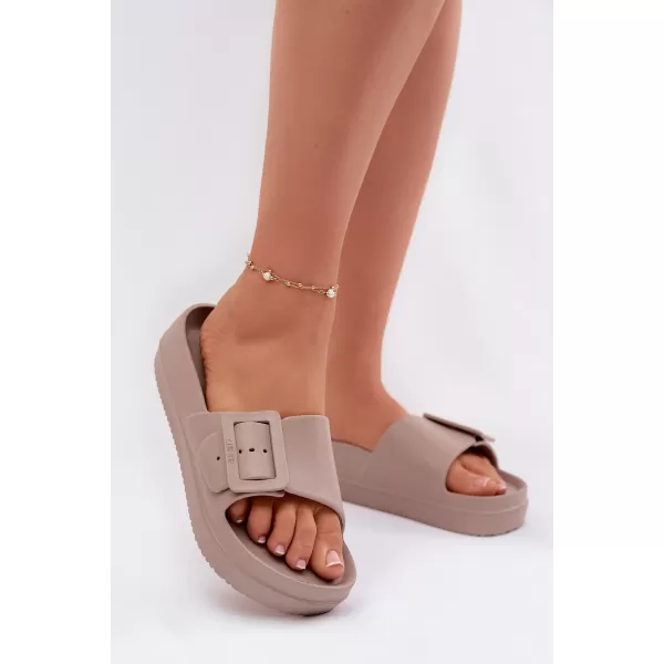  Női papucs BIG STAR SHOES TT274A079 BÉZS 