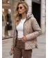 Női kabát DSTREET TY5774 KARAMELLA