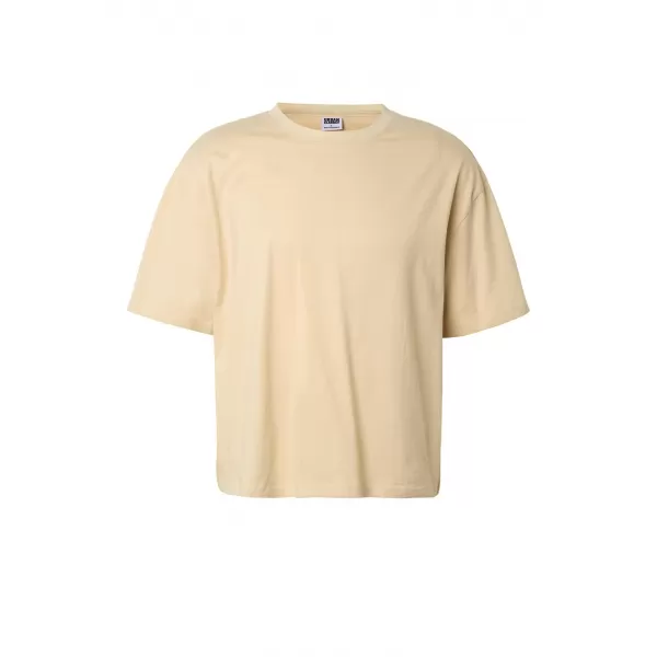  Férfi póló URBAN CLASSICS TB8398-00208 HOMOK 