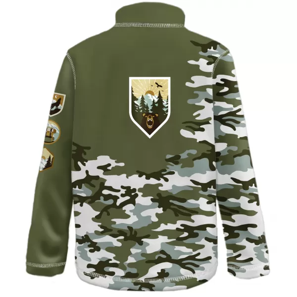  Gyermek pulóver WAMU MASKÁČ KHAKI 