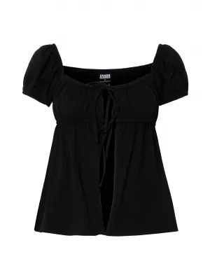 Női póló URBAN CLASSICS TB8177-00007 FEKETE